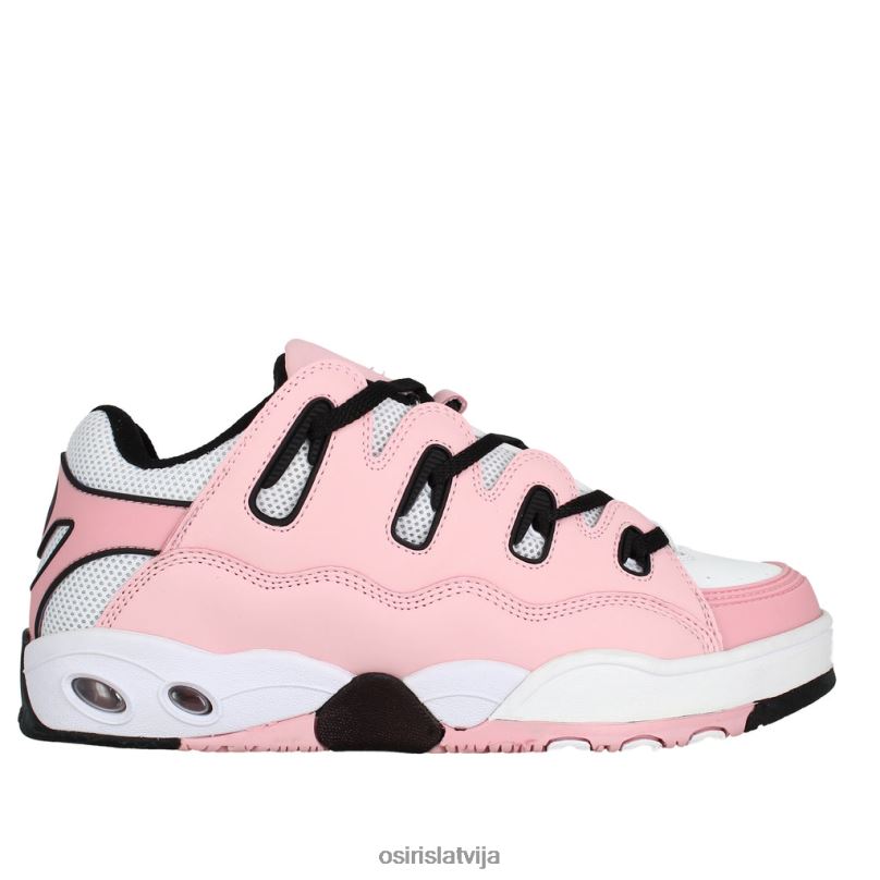 unisex Osiris d3 og kurpes roze/balta/melna 8B4NB7