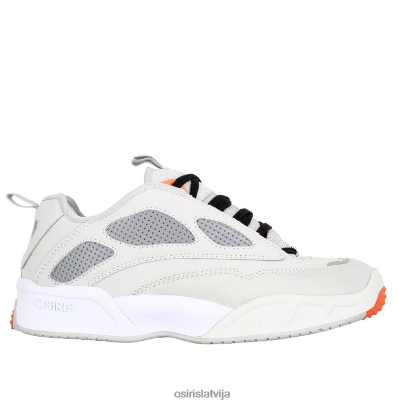 unisex Osiris grafs kurpes pelēks/oranžs/māksla 8B4NB9