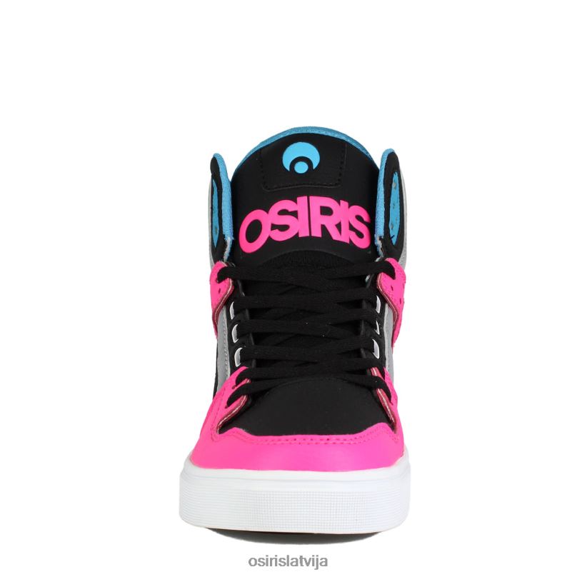 unisex Osiris klons kurpes melns/rozā/ciāna 8B4NB23