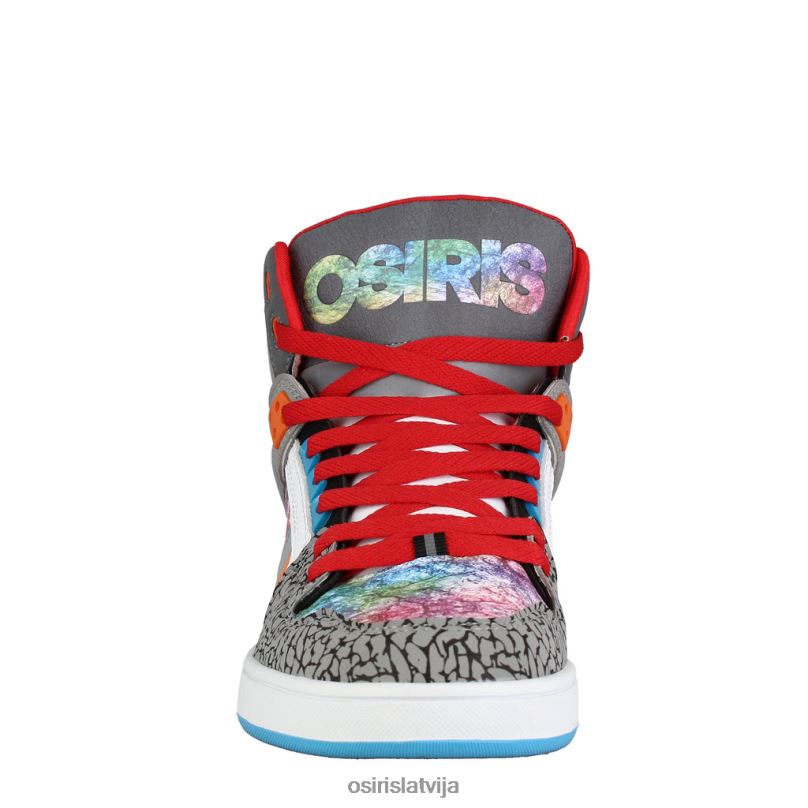 unisex Osiris nyc 83 klk kurpes pelēks/aurora 8B4NB17